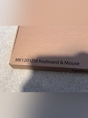 Logitech MK120 USB Keyboard & Mouse Kit